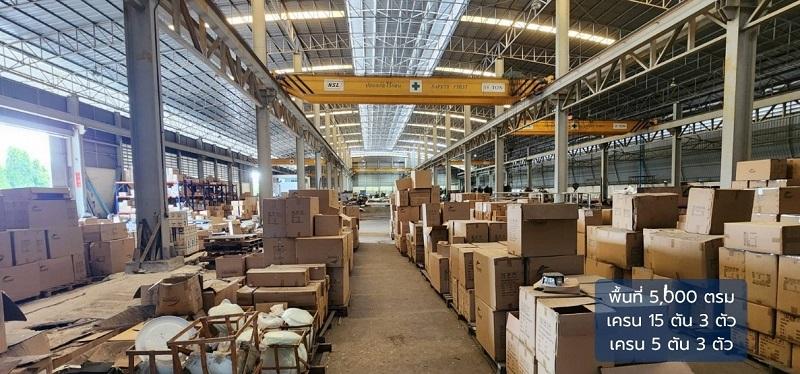 #ให้เช่าโรงงานบางปลา บางพลี สมุทรปราการ พื้นที่ 7ไร่ ขนาด 5600ตรม. สูง 10เมตร+พร้อมหม้อแปลง และ เครนอุตสาหกรรม โรงงานขนาด 54x105ม พื้นที่ประมาณ 5600 5