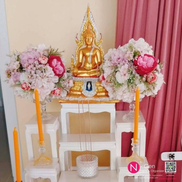  รับจัดพิธีสงฆ์ งานทำบุญ ทำบุญเลี้ยงพระ ทำบุญขึ้นบ้านใหม่ ทำบุญเปิดบริษัท เช่าอุปกรณ์พิธีสงฆ์  16