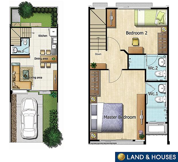 ทาวโฮม 2 ชั้น อินดี้2 บางนา กม.7 หลังริมมีพื้นที่ด้านข้างสำหรับต่อเติม 7