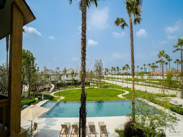 ให้เช่า บ้านเดี่ยว 2 ชั้น โครงการ villagio วิวเลค 3 ศรีนครินทร์-บางนา 4 ห้องนอน ใกล้ MEGA บางนา  7