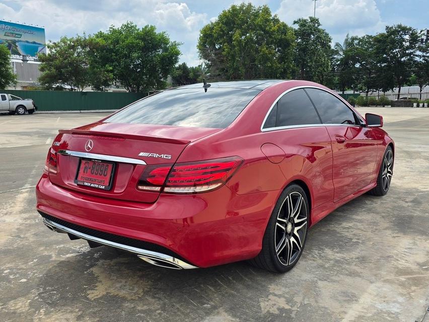 Mercedes-Benz E200 Coupe AMG Dynamic Facelift ปี 2015 สีแดง รูปย่อยที่ 4