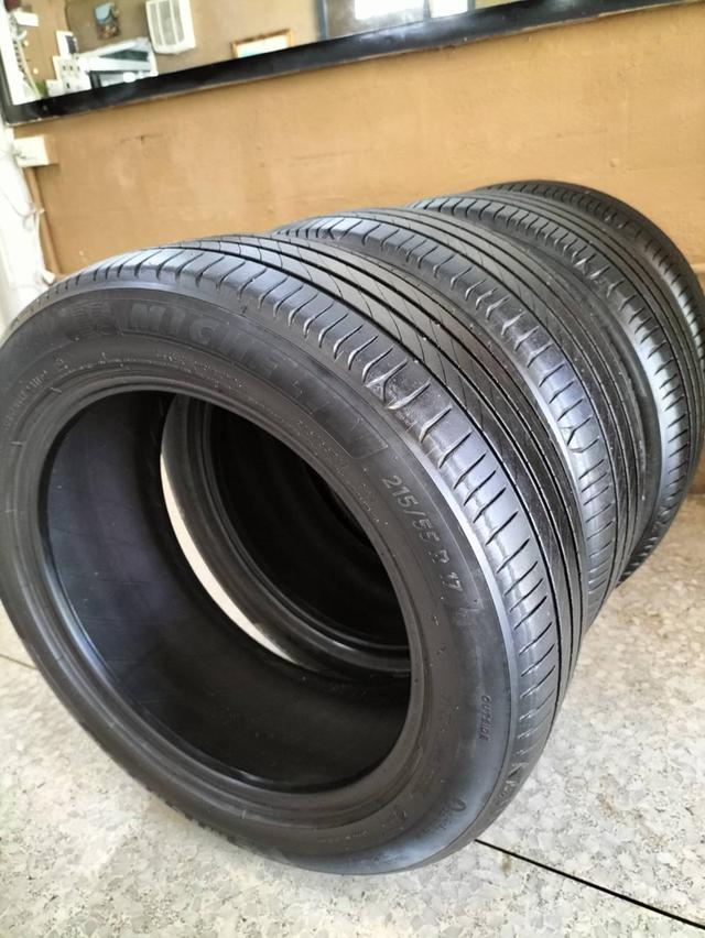 ยางรถยนต์มือสอง MICHELIN ปี 2019 (215/55 R 17)