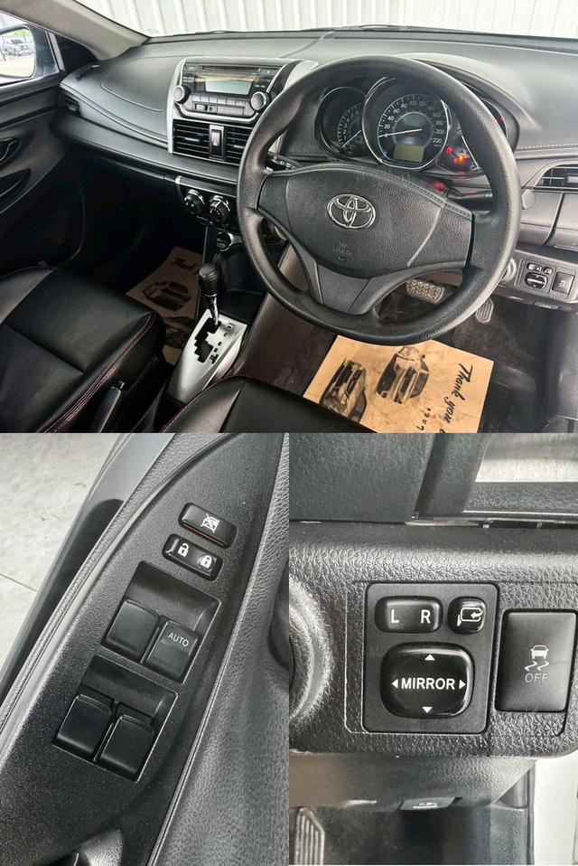 ฟรีดาวน์ สภาพสวย Toyota Vios 1.5Entry มีบริการจัดไฟแนนท์ รูปที่ 11