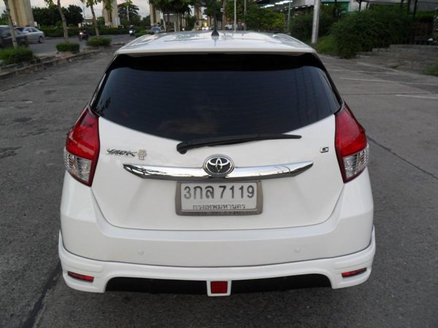 Toyota Yaris 1.2G 2014 มือเดียว เดิมๆ ประวัติศูนย์ ไม่ติดแก๊ส ไม่เคยชน ยางใหม่ ฟรีดาว์น  1