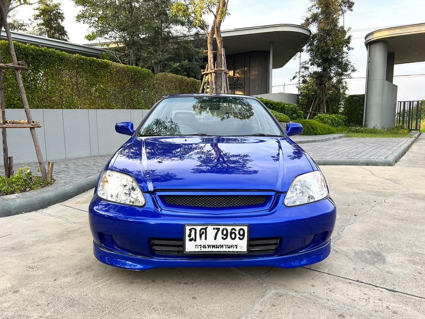 CIVIC COUPE ปี 2000 หล่อๆ สีใสเงาจัด เคลือบแก้ว อะไหล่เบิกใหม่ 2