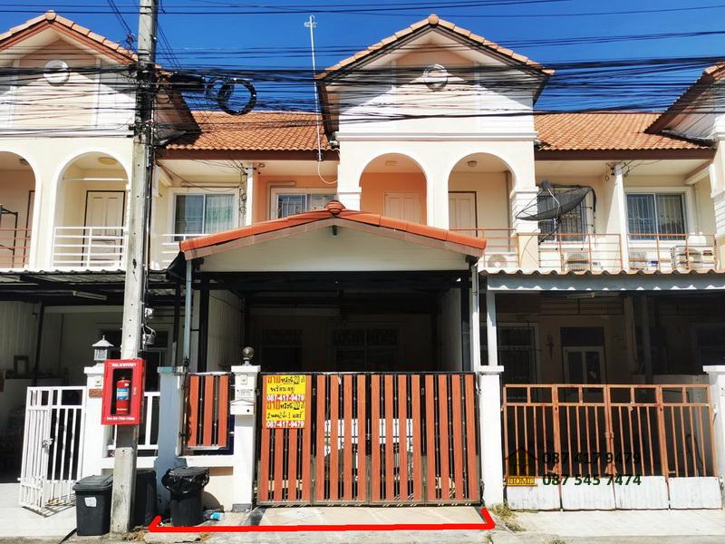 ขายทาวน์เฮ้าส์ 2 ชั้น 20 ตรว. ม.พนาสนธิ์แพรกษา ทำเลดีพร้อมอยู่ เข้าซอยเพียง 450 ม. 2