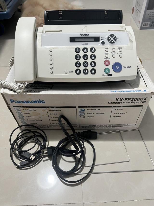 เครื่อง Fax Panasonic KX-FP206 มือสอง 1
