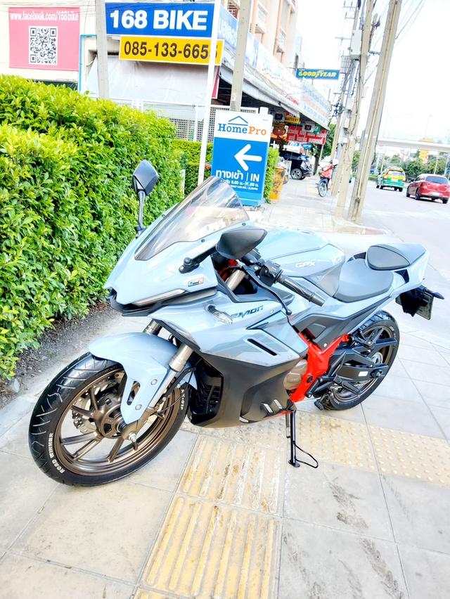 GPX Demon GR200R De Corsa 4V ปี2023 สภาพเกรดA 2357 km เอกสารพร้อมโอน