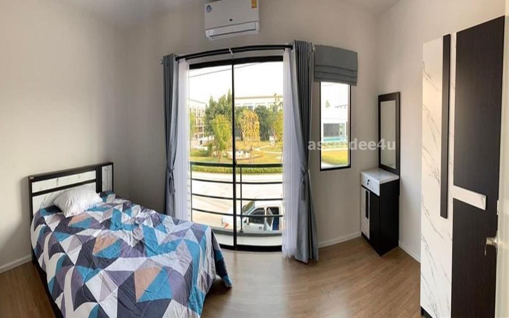 AT048 ให้เช่าทาวน์โฮม 3 ชั้น บ้านกลางเมือง ราชพฤกษ์ สาทร เฟอร์นิเจอร์และเครื่องใช้ไฟฟ้าครบ 7