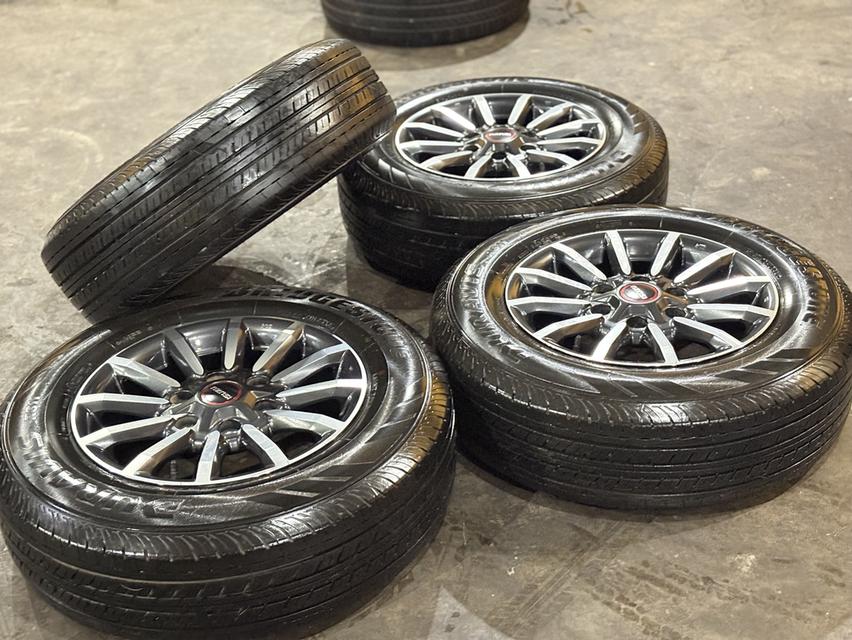 ล้อ ISUZU ขอบ 16 พร้อมยาง 215/70 R16 BS ปี 20 ดอกเต็มเหมือนป้ายแดง  7