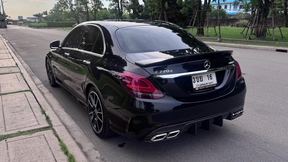 (แจ้งรหัสรถ TPV16) 🎊 Mercedes-Benz C220d AMG Dynamic ปี 2020 🎊 รูปย่อยที่ 4