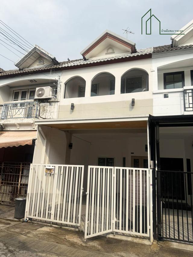 ทาวน์เฮาส์ 2 ชั้น หมู่บ้านบัวทองธานีพาร์ค ถนนกาญจนาภิเษก เกต ใกล้รถไฟฟ้าmrt คลองบางไผ่ 19