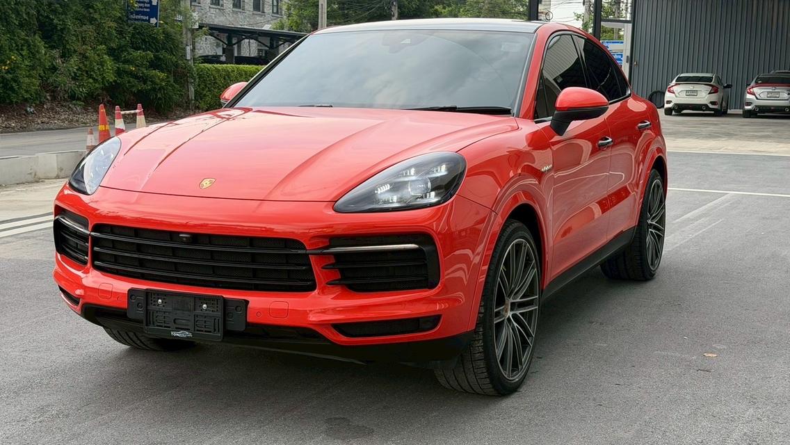 2020 Porsche Cayenne Coupe สี LAVA ORANGE  Milage 37,XXX KM OPTIONS ล้นสุด ไม่เคยมีอุบัติเหตุ เฉี่ยวชนใดๆ ตัวรถออกผลิตปี 20 รูปที่ 2