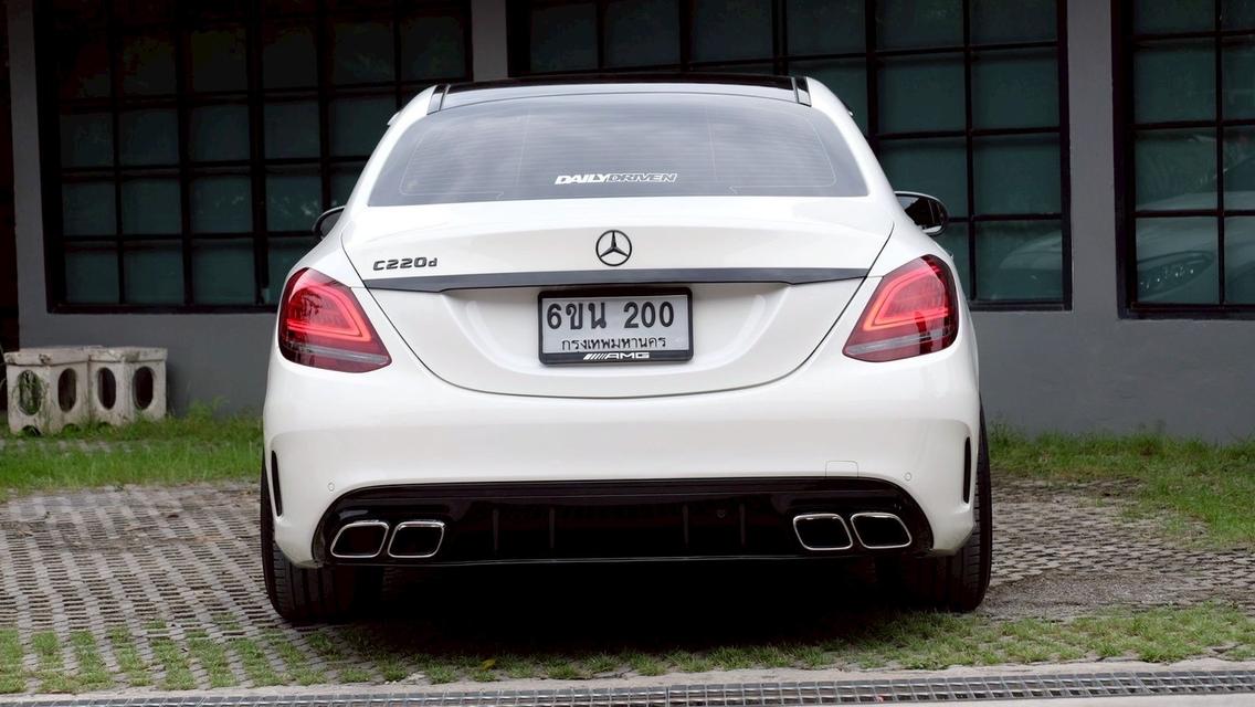 รหัสรถ KN200 BENZ C-CLASS C220d AMG DYNAMIC โฉม W205