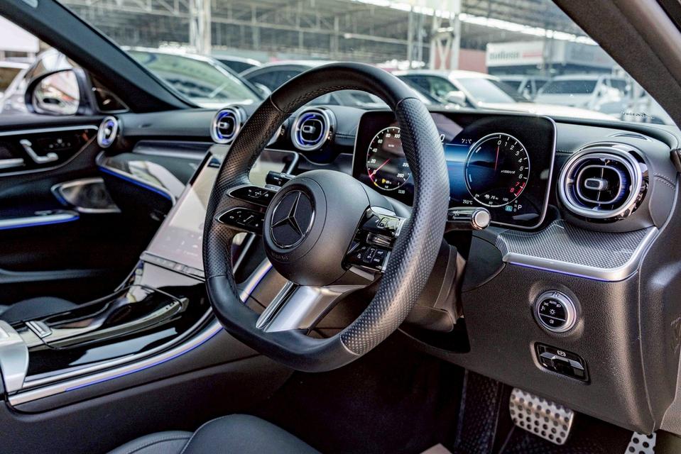 รหัสรถ PJP9689 รุ่นรถ : BENZ C350e AMG DYNAMICปีรถ : 2023 14