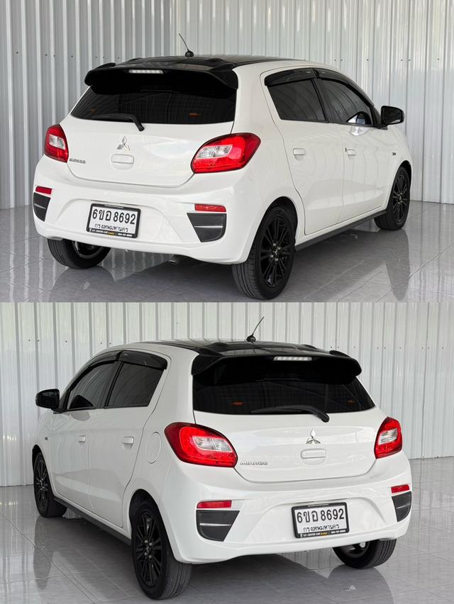 รถมือเดียว ตัว Top วิ่งน้อย ผ่อนเบา Mitsubishi Mirage 1.2 Limited Edition รูปที่ 6