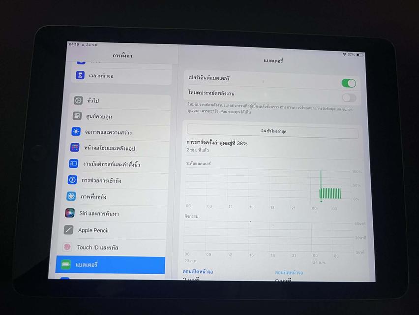 ไอแพค เจน6 wifi32 มือสองสภาพนางฟ้า รูปที่ 3