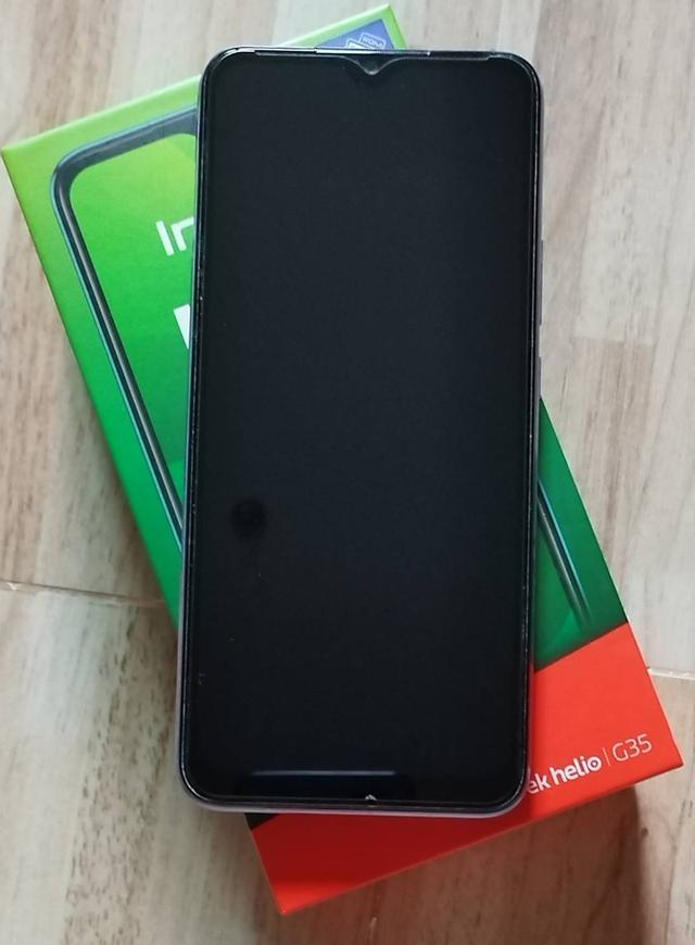 ขายมือถือยี่ห้อ Infinix Hot 10 Play สีม่วง (Purple) ภายนอกสภาพสวย ขายตามสภาพที่ไม่ได้ใช้งาน มีแฮงค์บ้าง