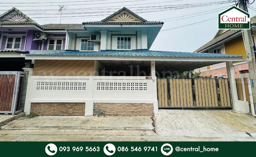 บ้านแฝด พฤกษา 30 บางบัวทอง รีโนเวทสวย พร้อมอยู่ 1