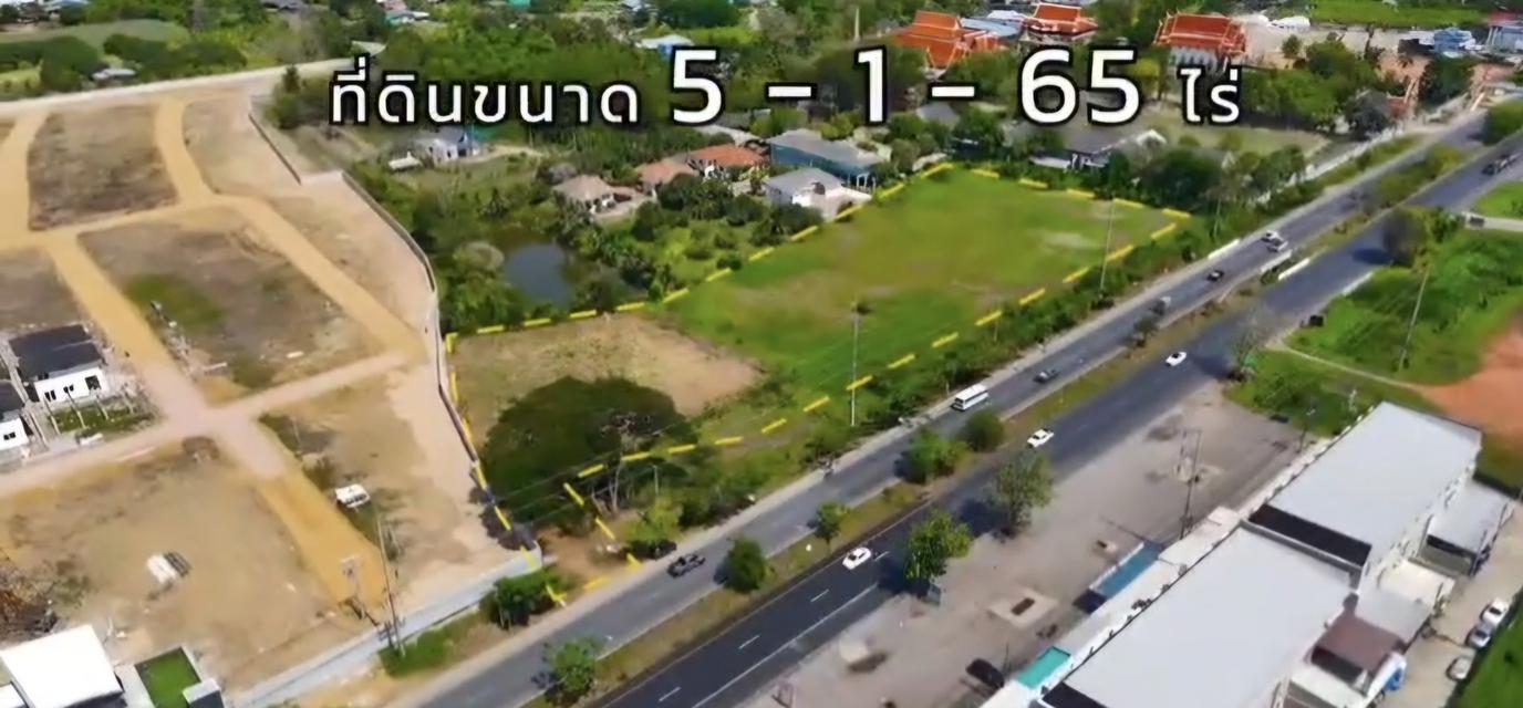 ขายที่ดินเปล่าน้ำไม่ท่วม ต.อ่างทองราชบุรีหน้าทางเข้าติดเพชรเกษม4เมตร 11