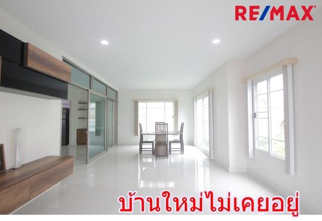 บ้านเดี่ยวภัสสรเพรสทีจเพชรเกษม ปิ่นเกล้า สาย4 บ้านใหม่ไม่เคยอยู่ ตกแต่งพร้อมเฟอร์ แอร์ สวนกว้าง 61.9วา ขายขาดทุน ต่อรองได้ 3