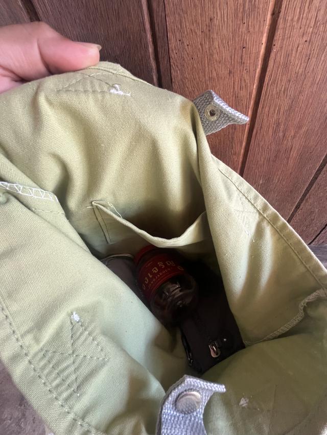 ขายกระเป๋าผ้าญี่ปุ่น มีกระดุมเปิดปิด