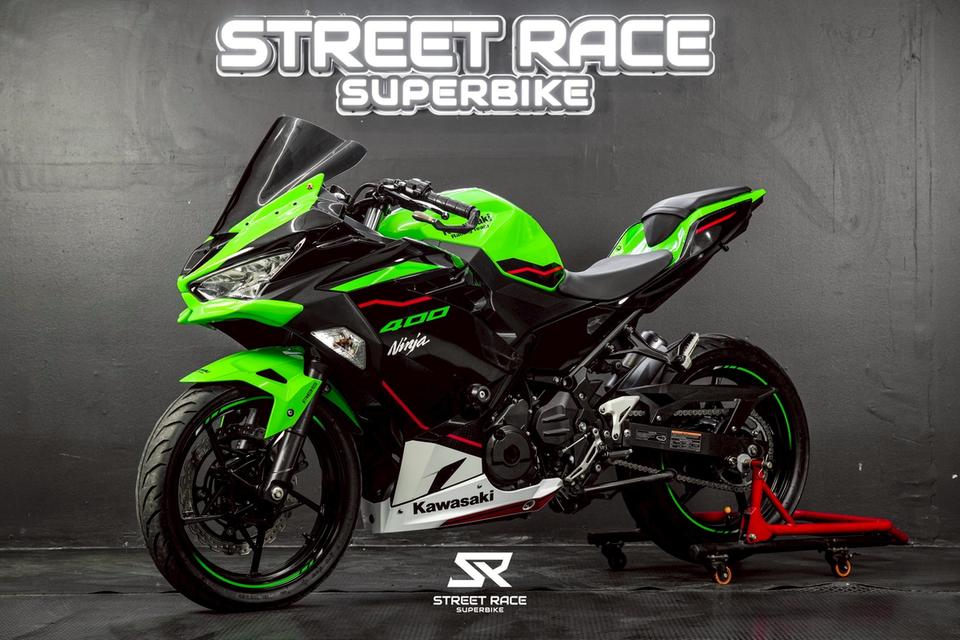 KAWASAKI NINJA400 2020 แต่งหล่อหน้า ZX6R รูปที่ 4