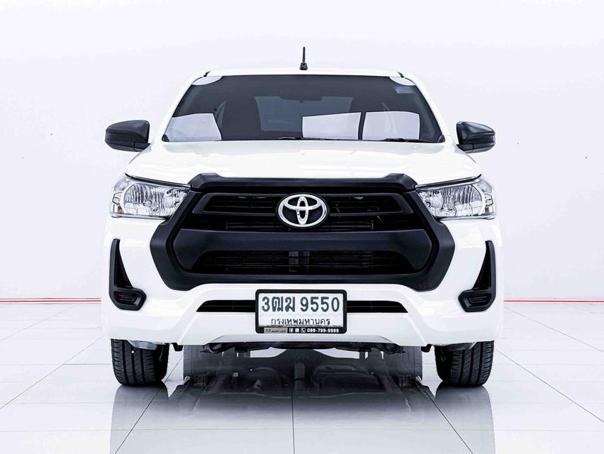 TOYOTA HILUX REVO 2.4 MID Z EDITION SMART CAB ปี2020 สีขาว รูปที่ 3
