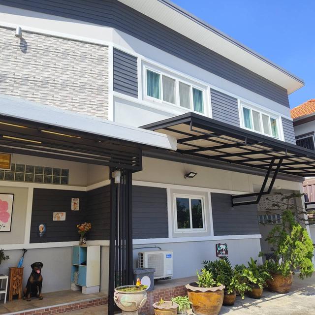 บ้านเดี่ยว 2 ชั้น  "หมู่บ้านชื่นสุข" บ้านเลขที่  :  112/174  🎉เลขดี มั่นคง มั่งคั่ง เจริญก้าวหน้ส🎉  เนื้อที่ดิน  :  132  ตร.ว.  3  ห้องนอน 6