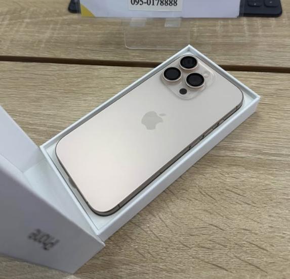 iPhone 16 Pro 128 GB ประกันศูนย์ถึงเดือนกุมภาพันธ์ปีหน้า