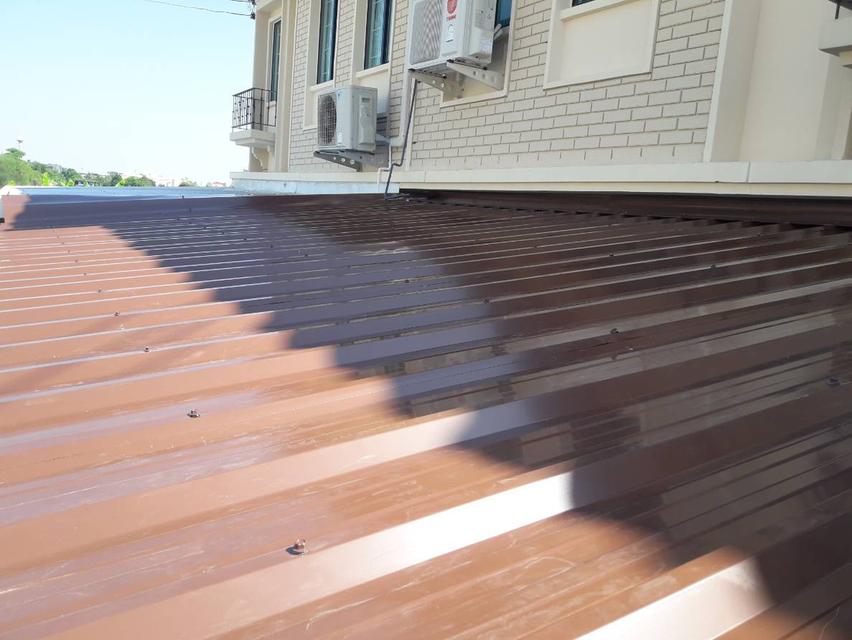 รับเหมา ต่อเติม โครงหลังคากันสาด ต่อเติมห้องครัว เทพื้นปูกระเบื้อง Line dddesign23 รูปย่อยที่ 4