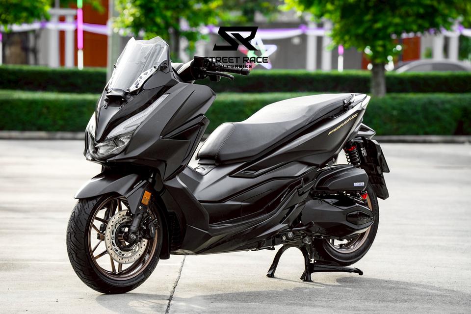 Forza350 ปี 2021 สีดำเข้ม ดุดัน แต่งครบพร้อมขี่! 8