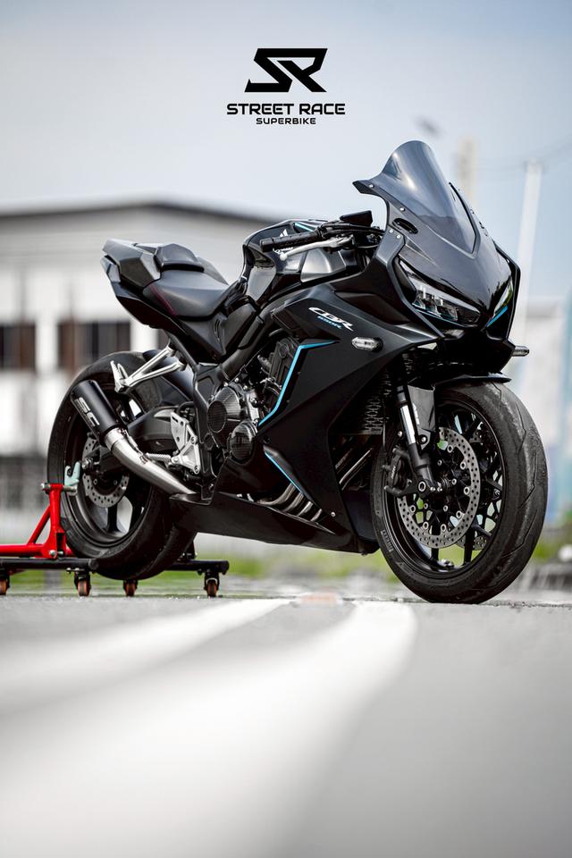 2023 Honda 📢 honda cbr650R ดำ-ฟ้า | ปี 2023 หล่อ สปอร์ตเต็มขั้น สภาพกริ๊บ พร้อมซิ่ง! 🏍️ รูปที่ 13