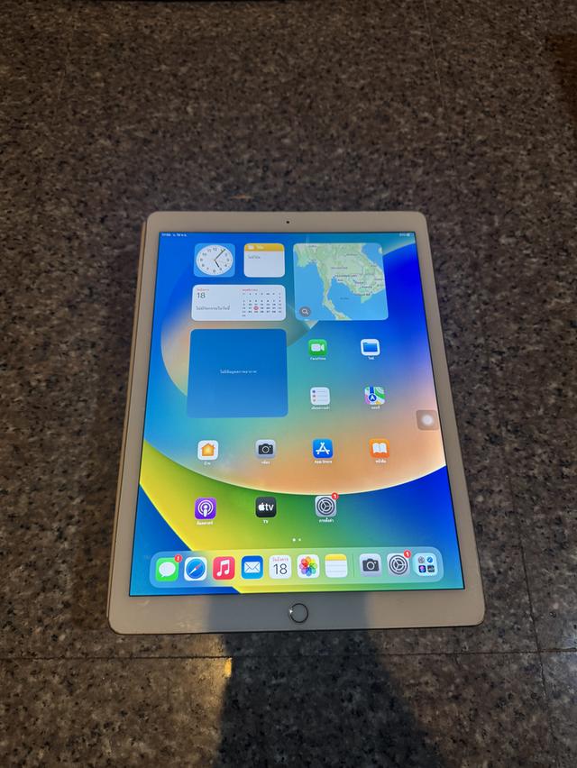 ขายๆๆๆถูกๆๆiPadPro12.9สีGold128กิ๊กWifi Celluer ใส่ซิมได้สูนTrueทุกๆฟังชั่นรีสโตได้ตลอดไม่มีติดไอคราวModel TH/A สภาพ: 90% สวยๆๆคับ ราคา: 4500 มารับ