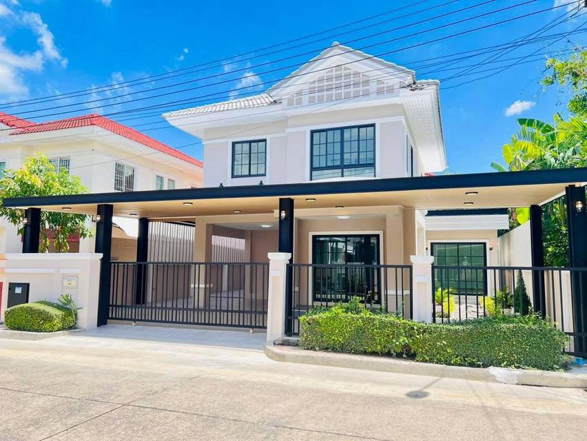 หมู่บ้านเพอร์เฟคพาร์ค รัตนาธิเบศร์ , ราชพฤกษ์ บ้านเดี่ยว 2 ชั้น ตกแต่งใหม่พร้อมอยู่ เดินทางสะดวกเข้าออกได้ถึง 2 เส้นทาง 1