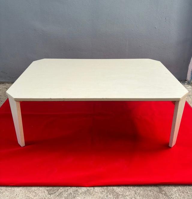 โต๊ะพับญี่ปุ่น สีขาว 1