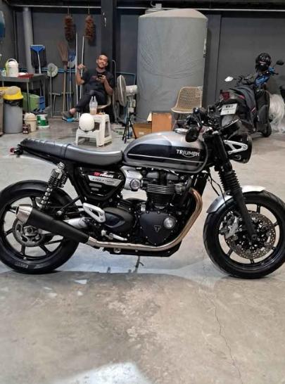 2019 Triumph Street Twin สีดำ 2