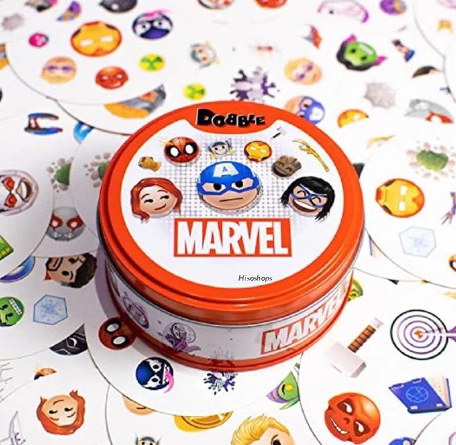 Dobble Card Game Spot It Potte เกมส์ฮิต เล่นง่าย เกมส์กระดาน จับคู่รูปภาพ ให้น้องๆ สนุกสนานและเสริมพัฒนาการ 6
