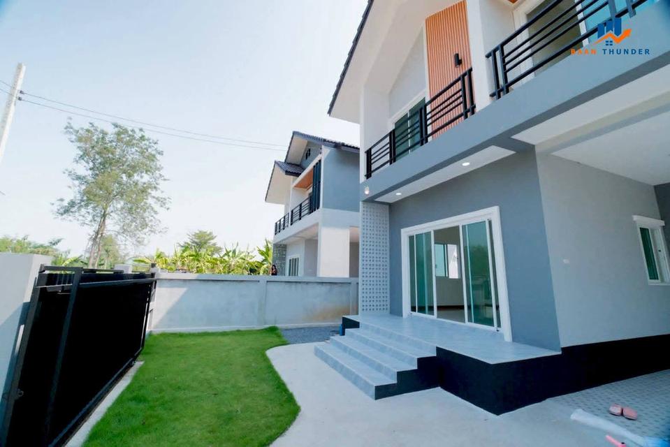 บ้านเดี่ยวสไตล์โมเดิร์น บ้านสร้างเสร็จใหม่ ในโครงการกฤษดานคร 26 **วิวติดทะเลสาบ - สนามกอล์ฟ เพียง 3.9 ล้านบาท 14