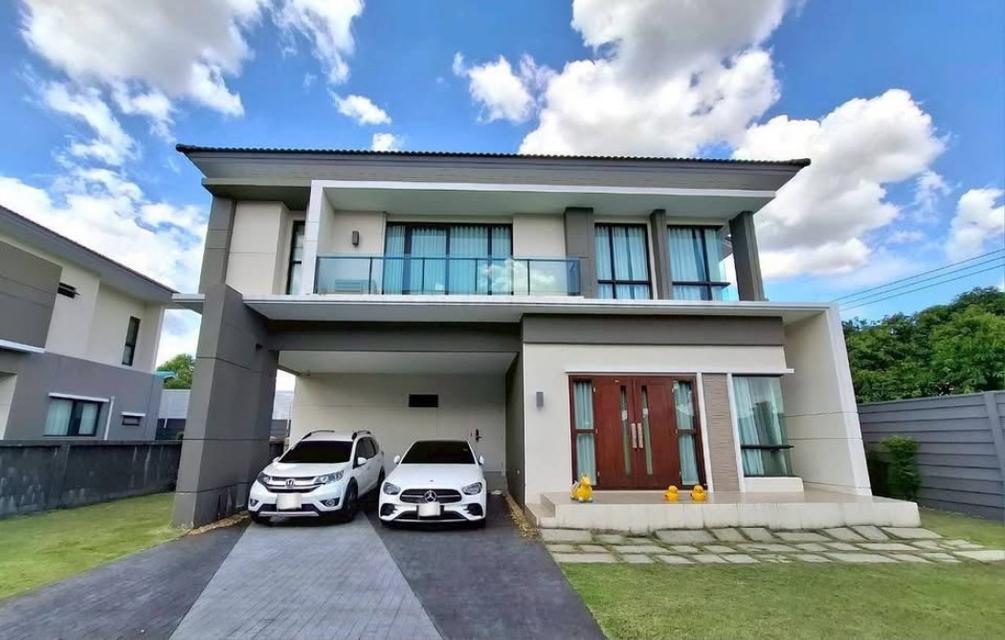 ขาย บ้านหรู The City ราชพฤกษ์-สวนผัก- 120 ตร.ว.*หลังมุม* ใกล้รถไฟฟ้าสายสีแดงสถานีตลิ่งชัน-บางบำหรุ 1