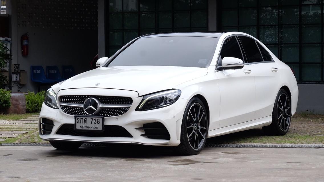  รหัสรถ KN738 BENZ C-CLASS C220d AMG DYNAMIC โฉม W205 ปี 2019 6