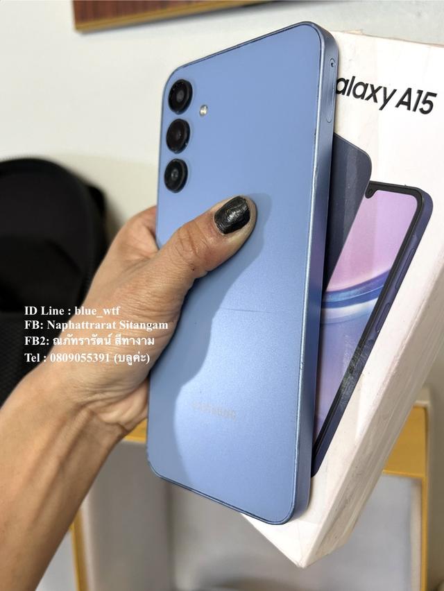 Samsung A15 5G Rom256Ram8รองรับ5G Android15ล่าสุด สเปคโหดทุกตรง สภาพสวย ปกติ ได้ทุกซิม 8