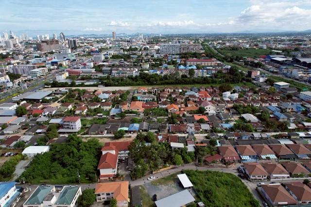 ขายที่ดินพัทยากลาง | ใกล้ถนนสายสุขุมวิท กว้าง 194 ม. บางละมุง ชลบุรี 4