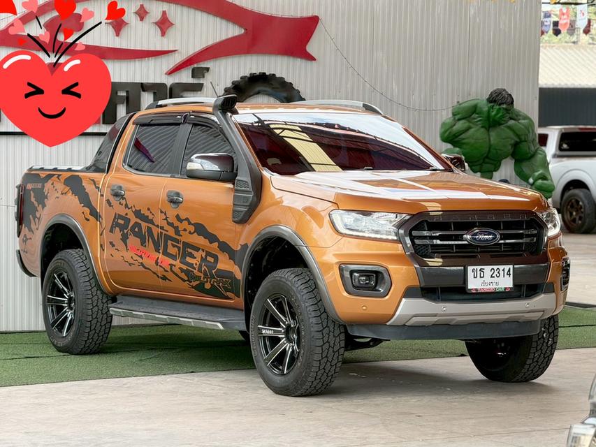 FORD RANGER 2.0 WildTrak Hi-Rider DoubleCab ปี2019รถบ้านแท้ เครื่อง+ช่วงล่างแน่นๆ พร้อมใช้งาน รูปย่อยที่ 2