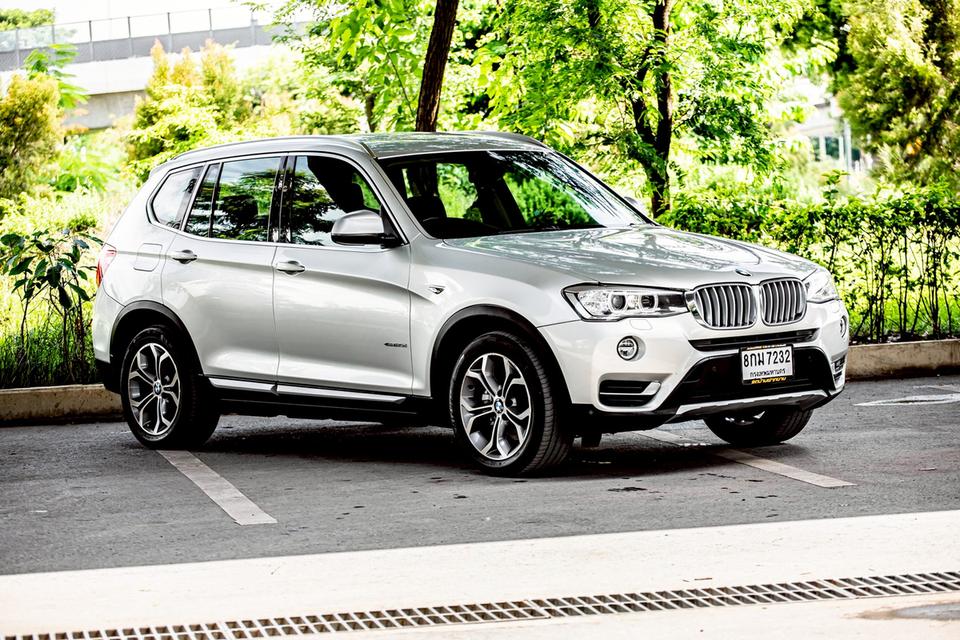 Bmw X3 XDrive20d Highline 2.0 ดีเซล สีเทา ปี 2016 4