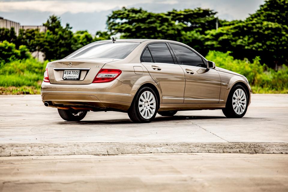 Benz C200 CGI BE สีน้ำตาล ปี 2010  5