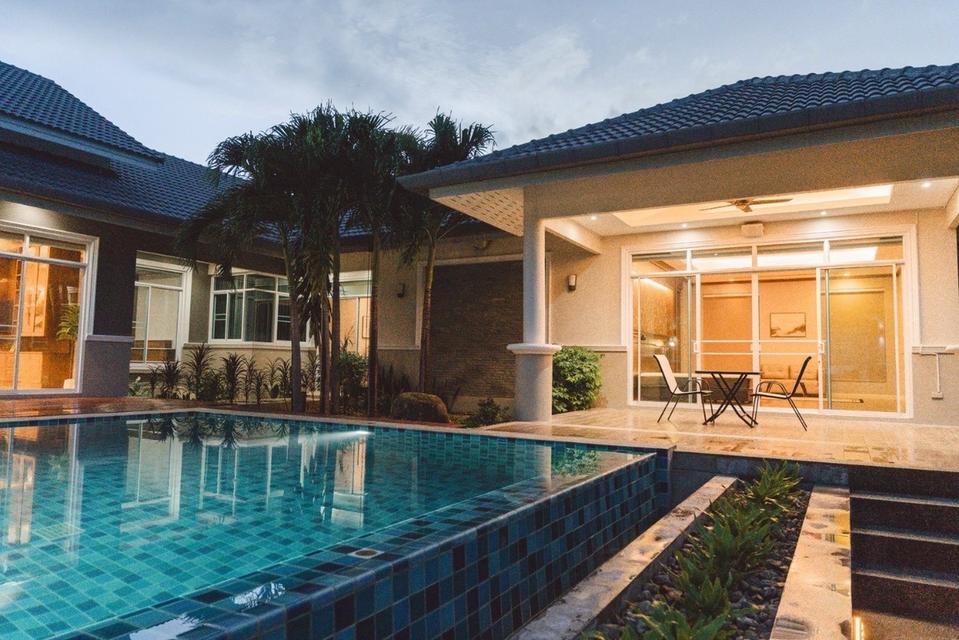 ขายบ้านพูลวิลล่าสุดหรู ชั้นเดียว สไตล์โมเดิร์น (พิกัดสันกำแพง-เชียงใหม่) 🏠Poolvilla home in chiangmai 6