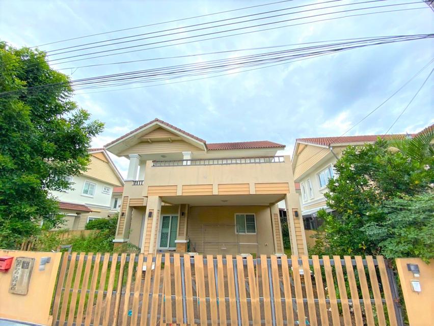 📍บ้านใกล้โรงเรียนนานาชาติโซนราชพฤกษ์-หางดง ✅AHD1306 ให้เช่าบ้านเดี่ยวสองชั้น  4  ห้องนอน  3 ห้องน้ำ  พื้นที่ใช้สอย 176 ตร.ม.  เนื้อที่ 67.5  ตร.ว 1