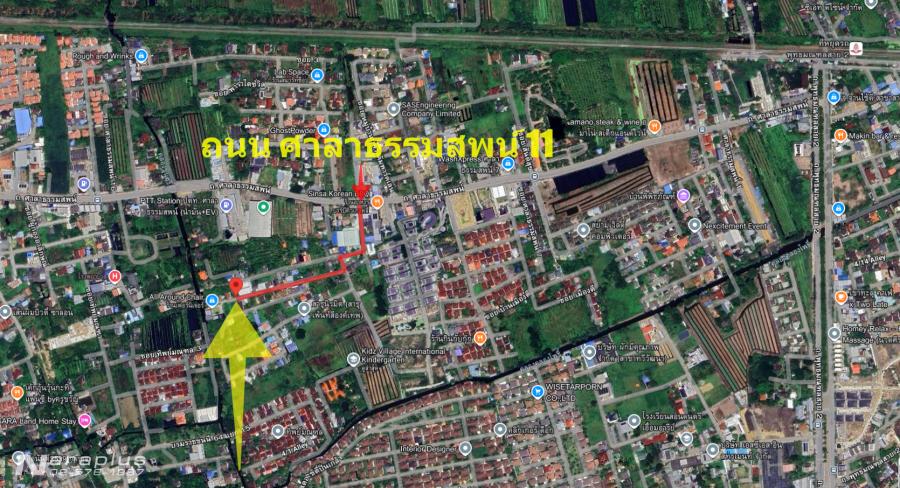 68121200 : ขายที่ดินแปลงสวยถมแล้ว ติดถนน 2 ด้าน เนื้อที่ 117 ตร.ว. ซอย.ศาลาธรรมสพน์ 11 ทวีวัฒนา กรุงเทพฯ เหมาะสำหรับสร้างบ้าน หรือลงทุน ราคานี้หาไม่ได 9