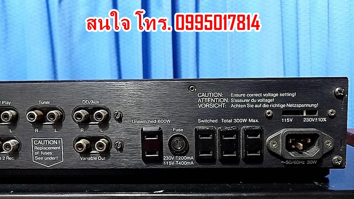 ขายปรีแอมป์ Tandberg 3002A Stereo Pre Amplifier (1980) 8